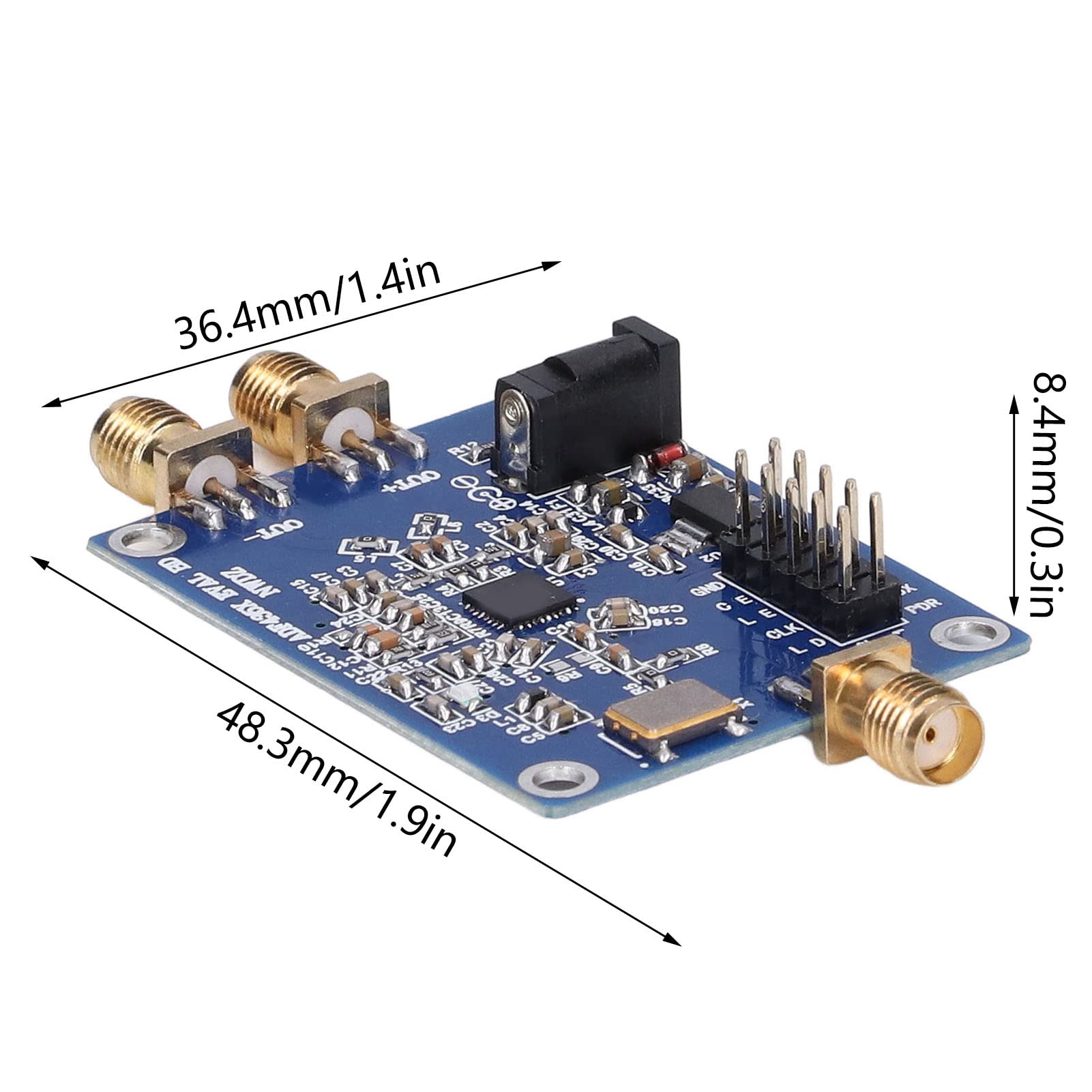 Módulo generador de señal RF Fuente de señal de salida programable dual con rango de frecuencia de 23,5 MHz a 6000 MHz y modo N entero y fraccional para infraestructura