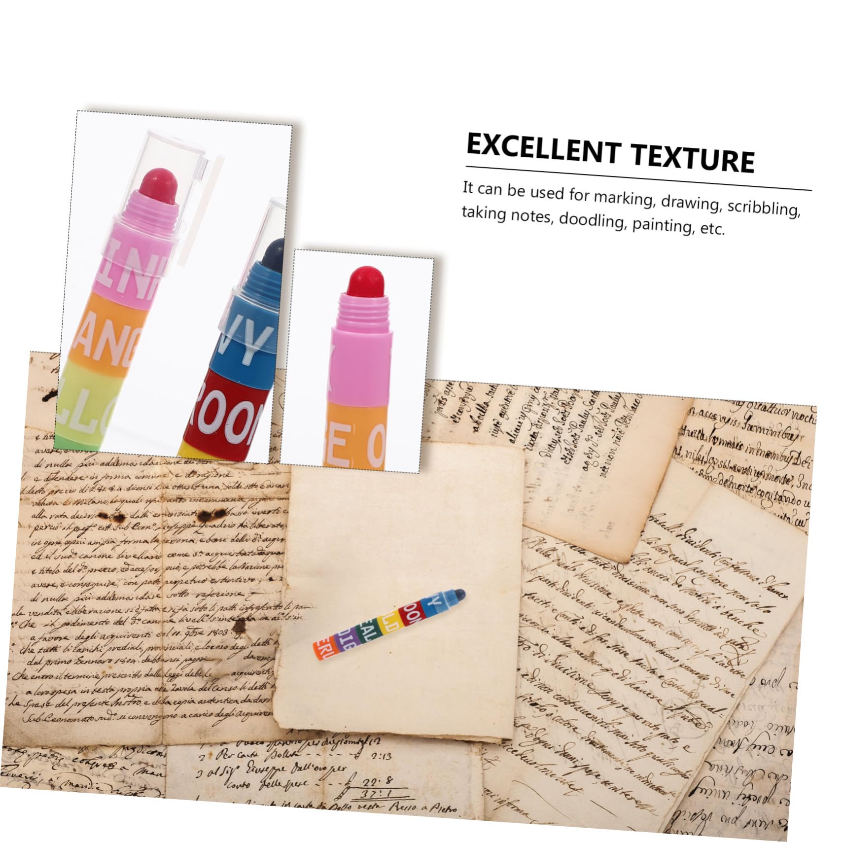 STOBOK 10sätze Kreative Highlighter Stifte Für Schüler Bunte Marker Für Notizen Zeichnungen Und Scrapbooking Ergonomisch Gestaltet Leicht Und Tragbar