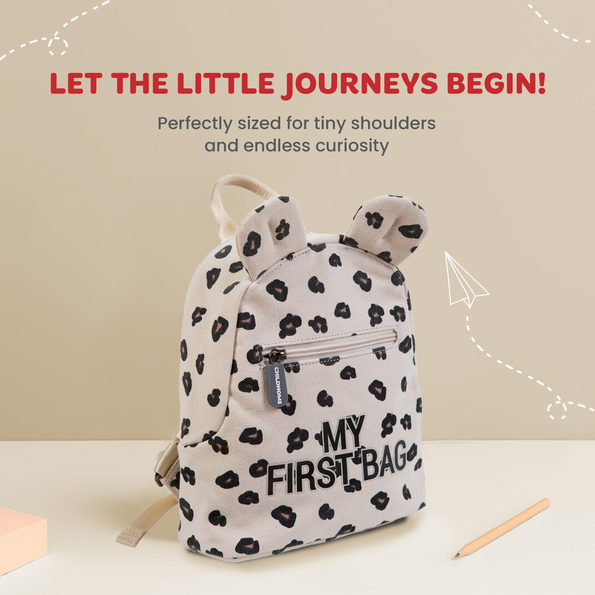 Childhome Plecak Uniseks - dzieci Myfirstbag - Mochila Infantil (1 w zestawie)
