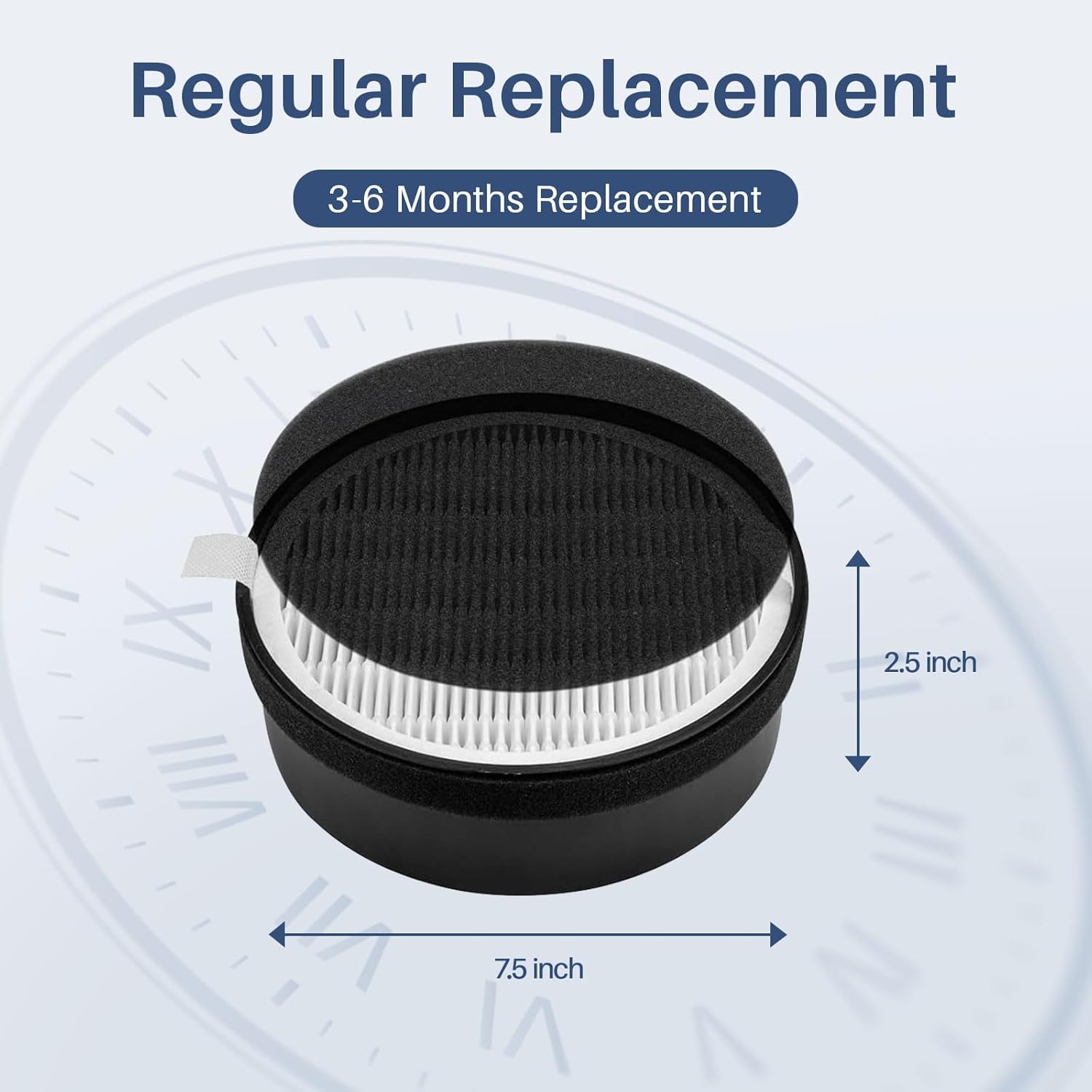 4 Pack LV-H132 Replacement Filter Compatible with LEVOIT LV-H132 Replacement Filter, 3 IN 1 LV-H132 Air Filter, Only for Levoit LV-H132 Air Purifier Replacement Filter, Part # LV-H132-RF