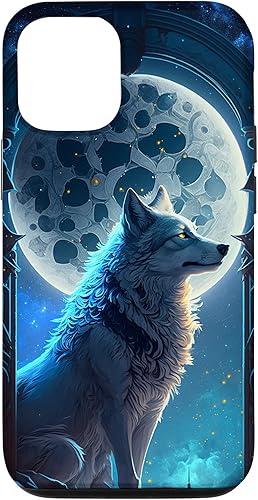 Miniatura 4 de Funda para iPhone 11 Pro Wolf Full Moon Surreal Fantasy