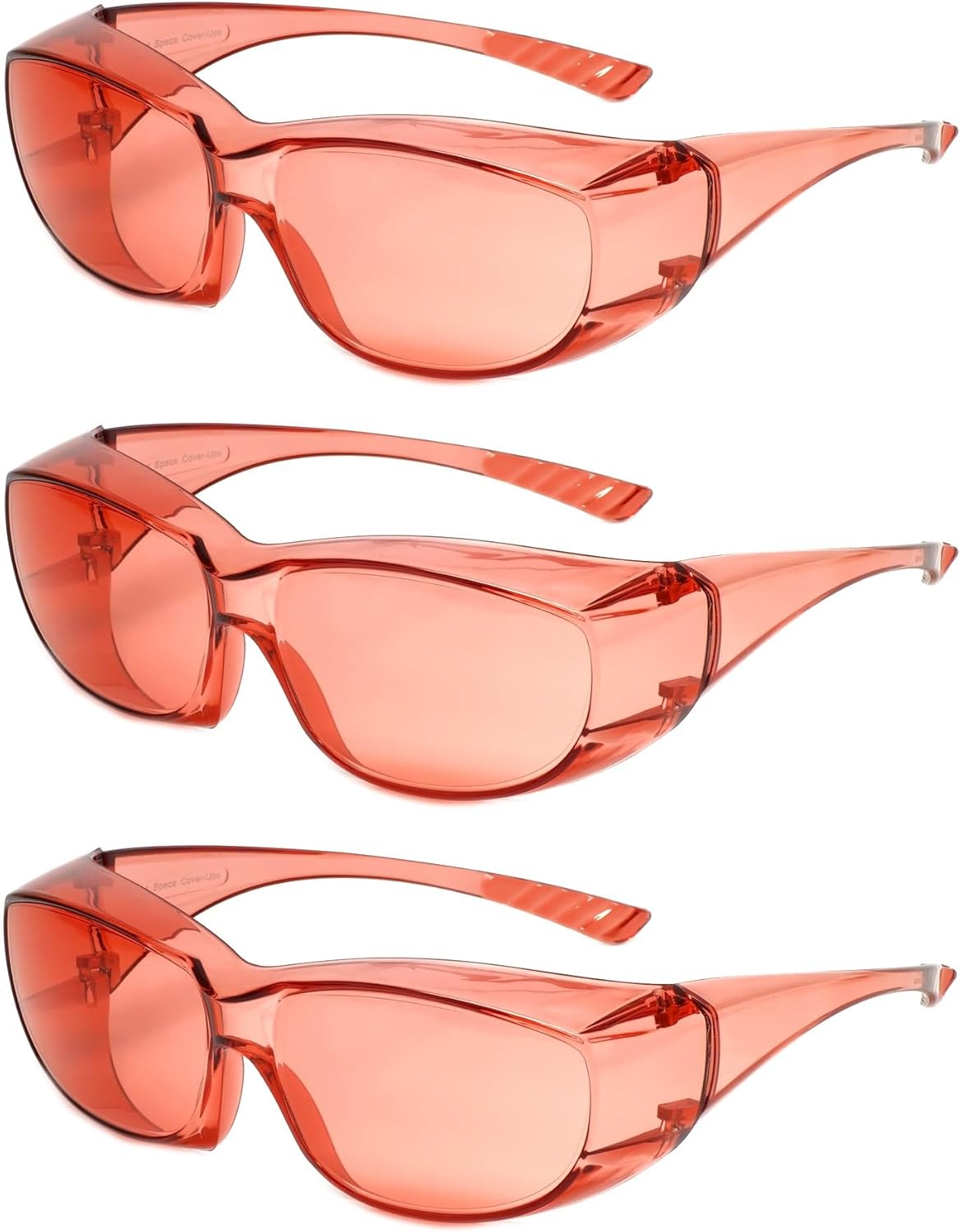 Calabria 6000 Large Fit Over Safety Glasses Fitover Prescription Eyewear Men Women Wrap Around Tinted Anti Fog Scratch Glare