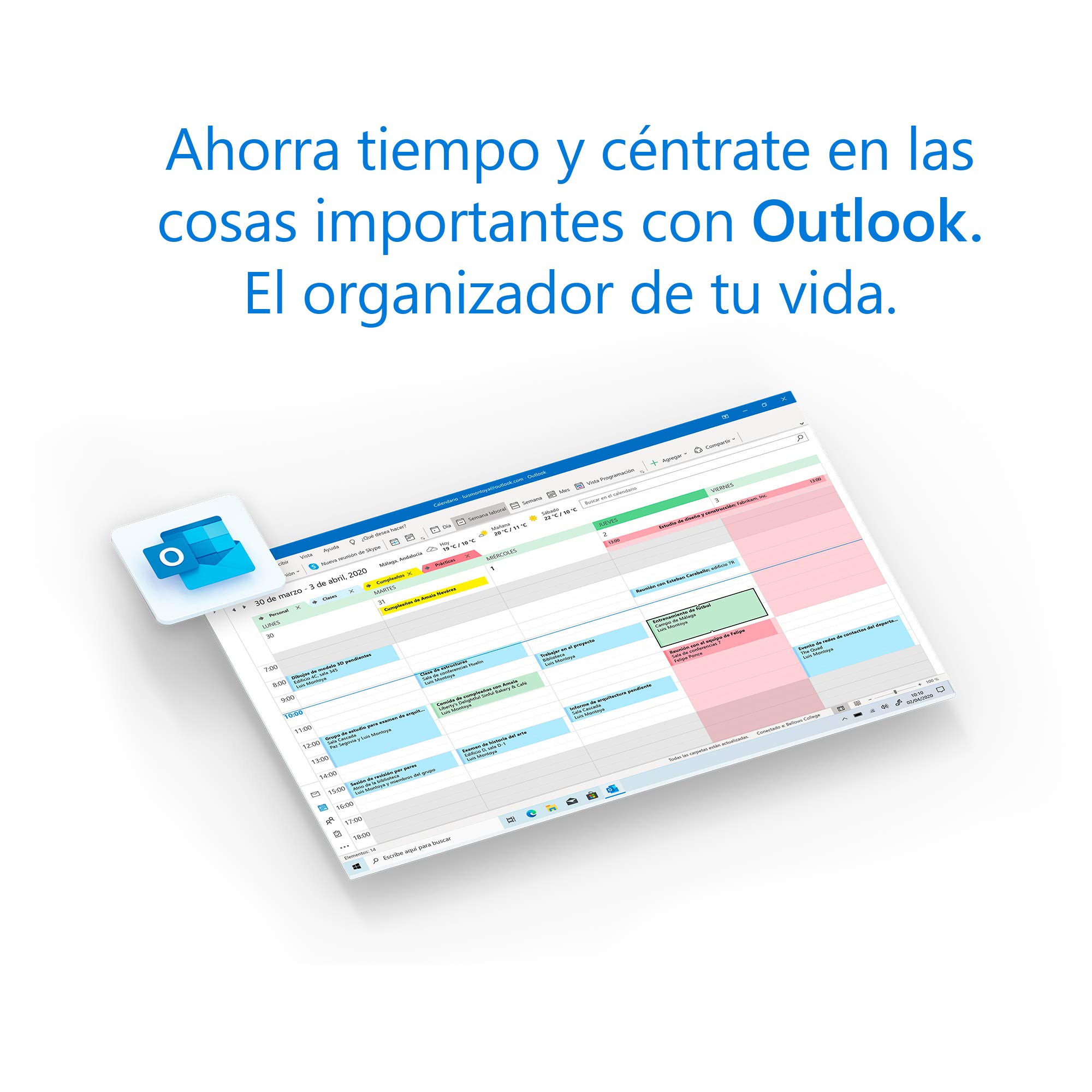 Microsoft 365 Personal Suscripción anual 1 PC Mac tableta iPad Android Windows teléfono