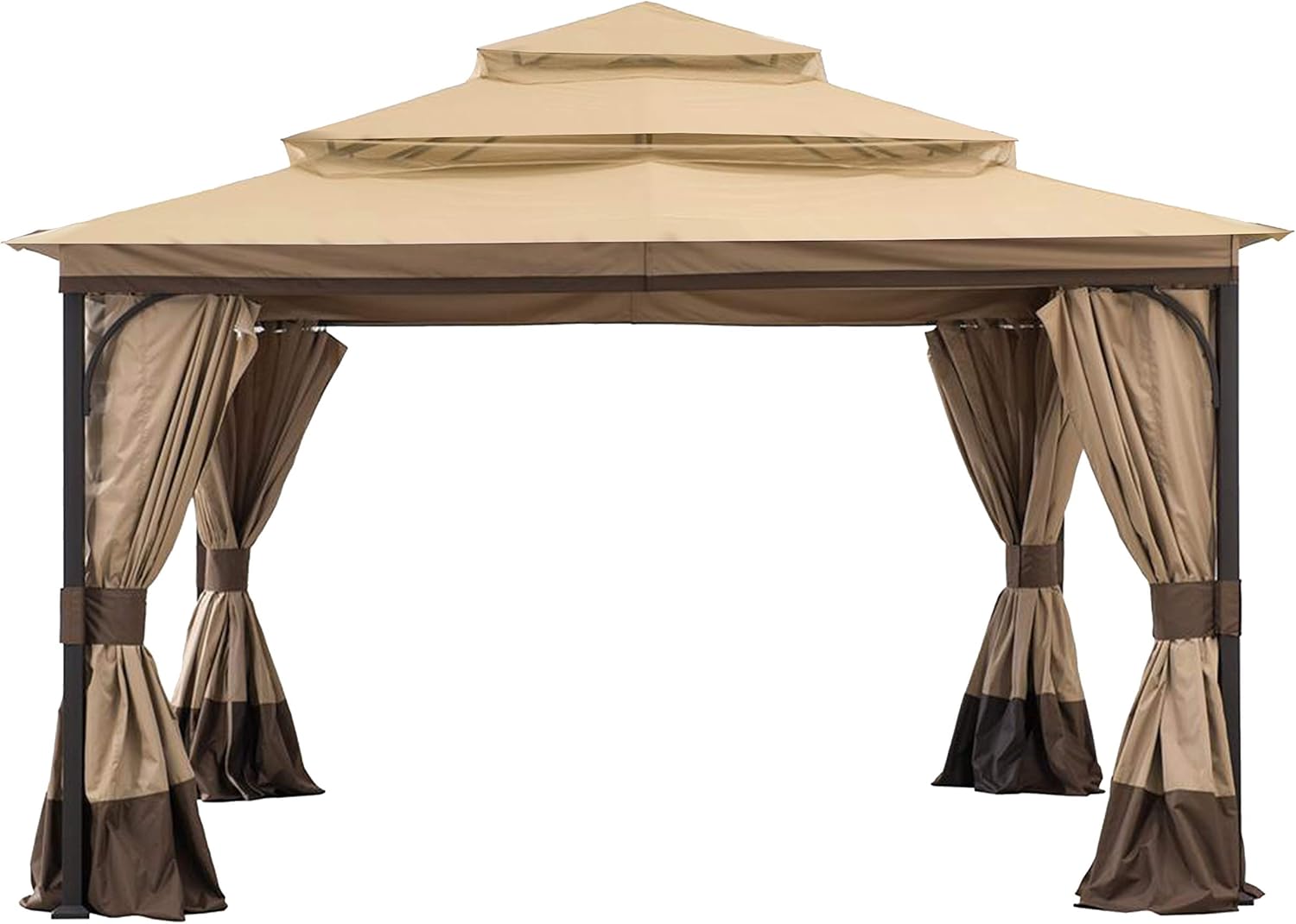 Garden Winds Replacement Canopy Top Cover for Bethlehem Three Tier Gazebo - Riplock 350