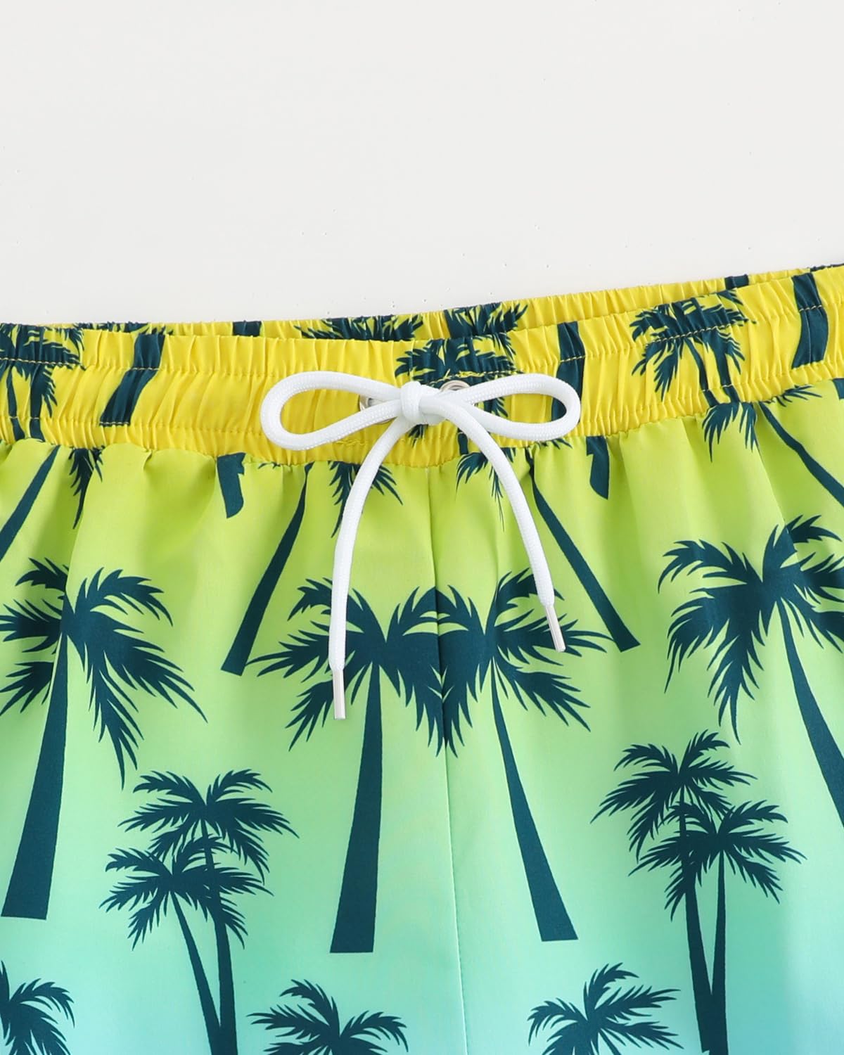 Costume da bagno per bambini da 5 a 13 anni, a maniche corte, con top UV e costume da bagno per ragazzi, UPF 50+, stampa tropicale