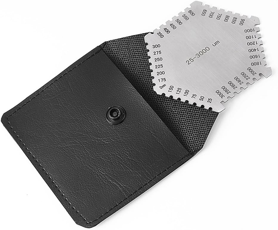 25-3000um Wet Film Thickness Gauge Hexagon High Precision Stainless Steel Wet Film Paint Coating Measuring Tools