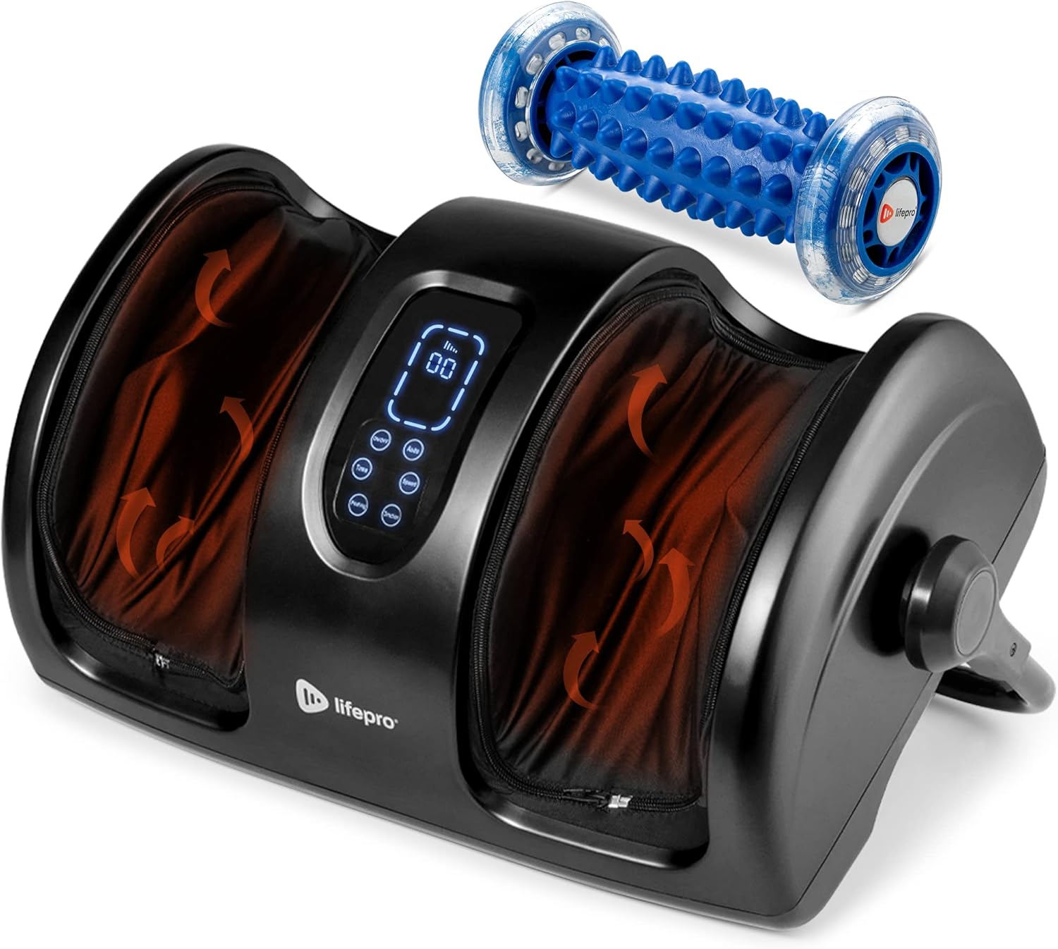 LifePro Calf and Foot Massager with included foot roller