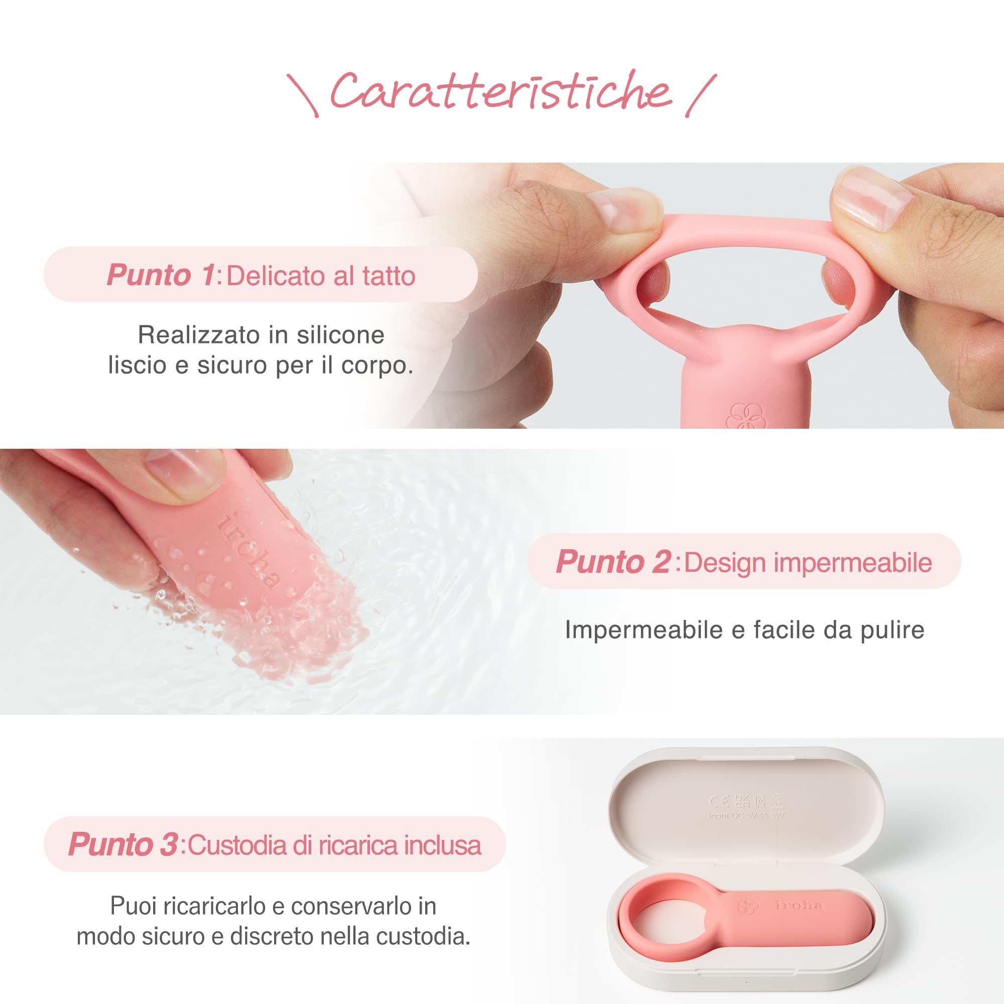 iroha paiRING Coral Pink