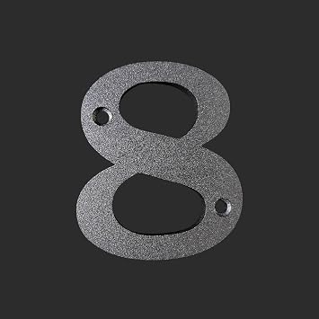 BetLight House Numbers for Outside, Number 8, 3 Inch