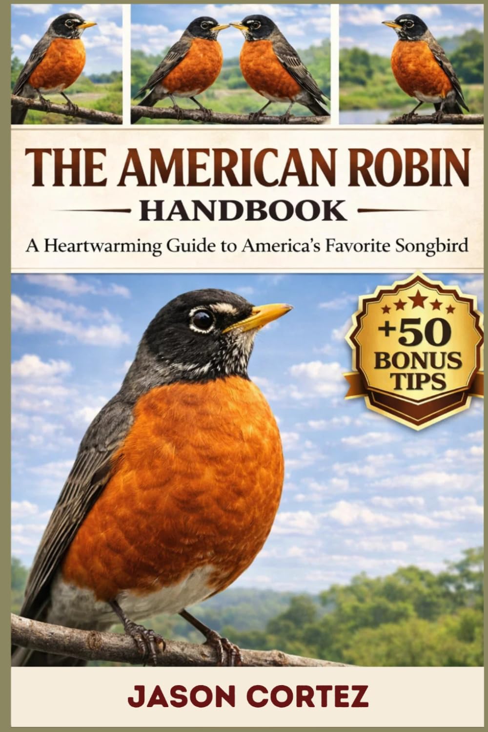 THE AMERICAN ROBIN HANDBOOK: A Heartwarming Guide to America’s Favorite Songbird