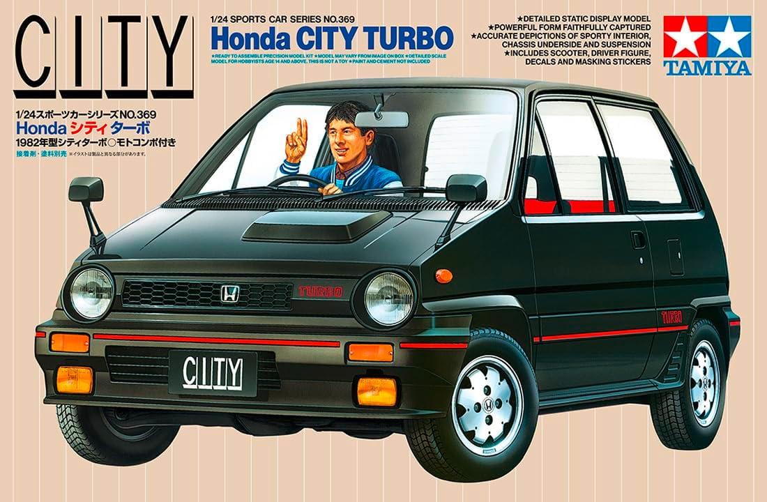 TAMIYA 1/24 Honda City Turbo Limited Edition TAM24369
