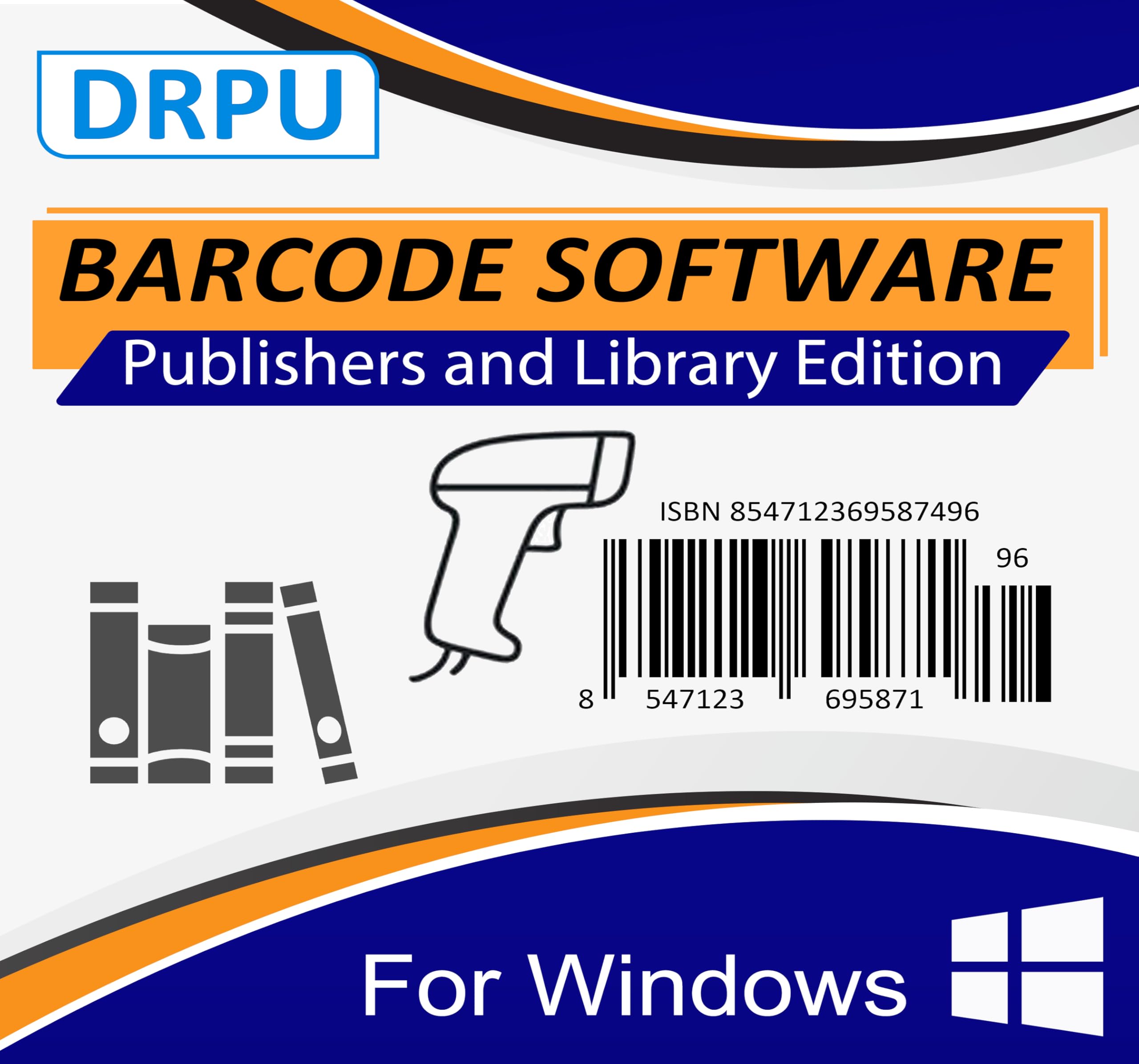 DRPU Barcode Maker Software Publishers and Library Edition ( 1 PC LICENSE ), Software Download License Card, Compatible with Windows-image-3
