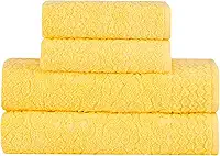 Buddemeyer Jogo de Toalhas Dalia Extra Soft Banho Amarelo 4 peças