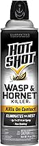 Hot Shot Wasp & Hornet Killer Spray, For Insects Eliminates The Nest, Sprays Up To 27 Feet, 14 fl Ounce