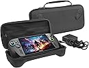 Growalleter Carrying Case for ASUS ROG Xbox Ally / Ally X, Portable Multifunctional Travel Hard Shell Cover Case, Protective Storage for Handheld Gaming Console & Accessories (M)