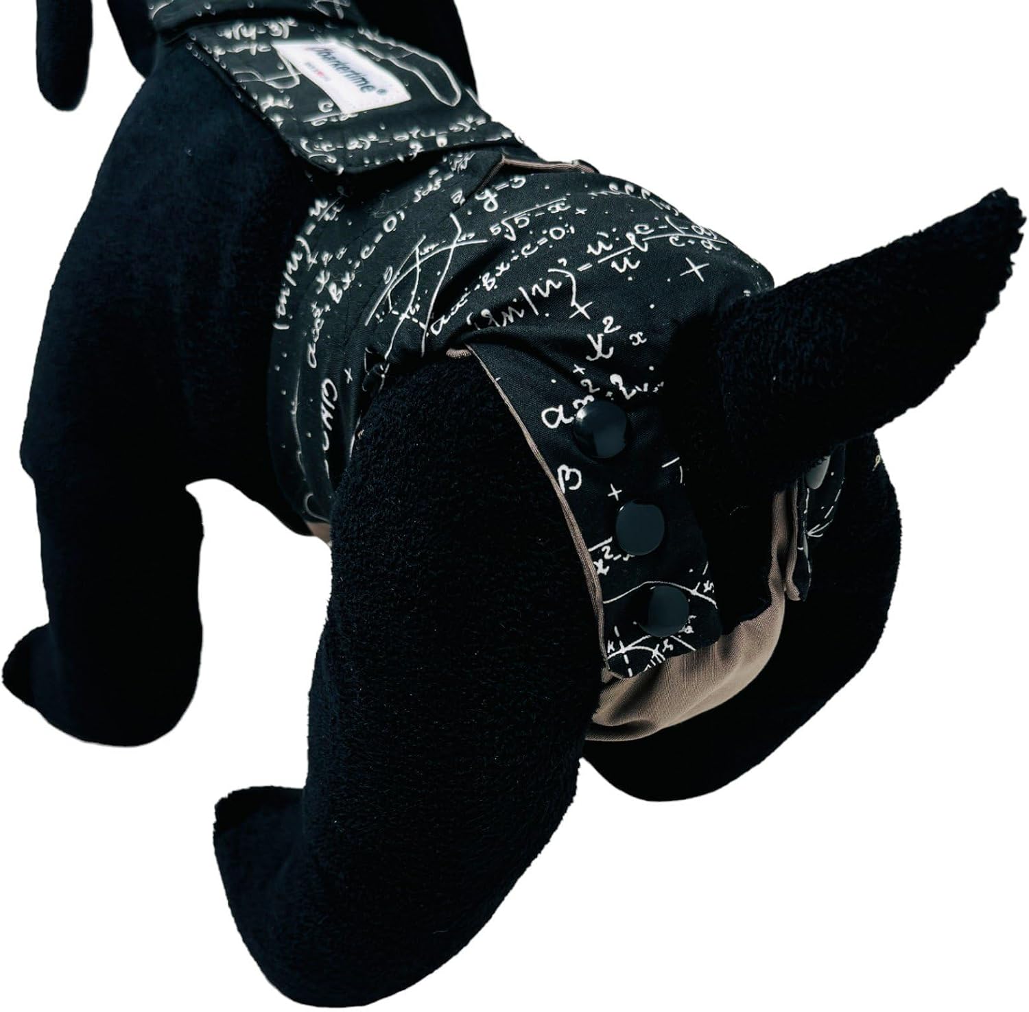 Mathematical Muse Dog Diaper Snappy Overall, XXL - Belly Band Alternative - Made in USA