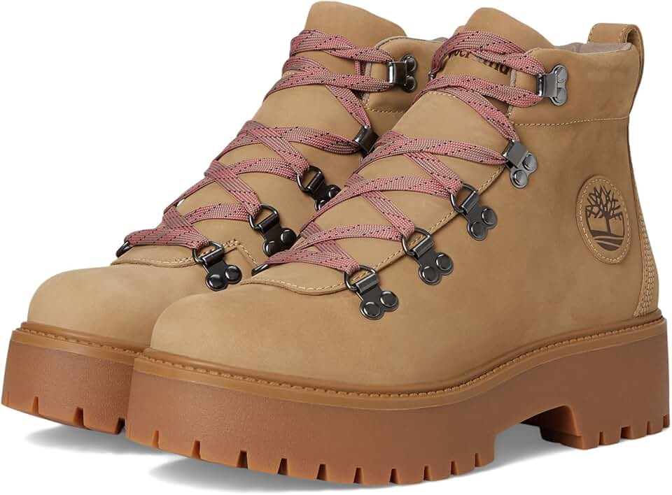 Bota fashion Timberland Stone Street Mid Lace Up feminino