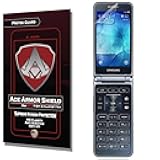 Ace Armor Shield Protek Guard Screen Protector for The Samsung Galaxy Folder 2 with Free Lifetime Replacement Warranty