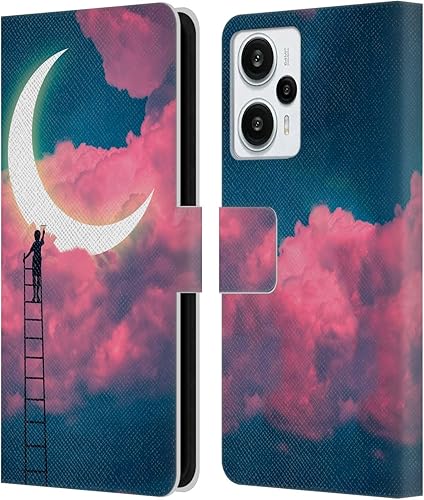 Miniatura 11 de Head Case Designs Officially Licensed Dave Loblaw Synthwave Street Sci-Fi and Surreal Leather Book Wallet Case Cover Compatible with Xiaomi Redmi