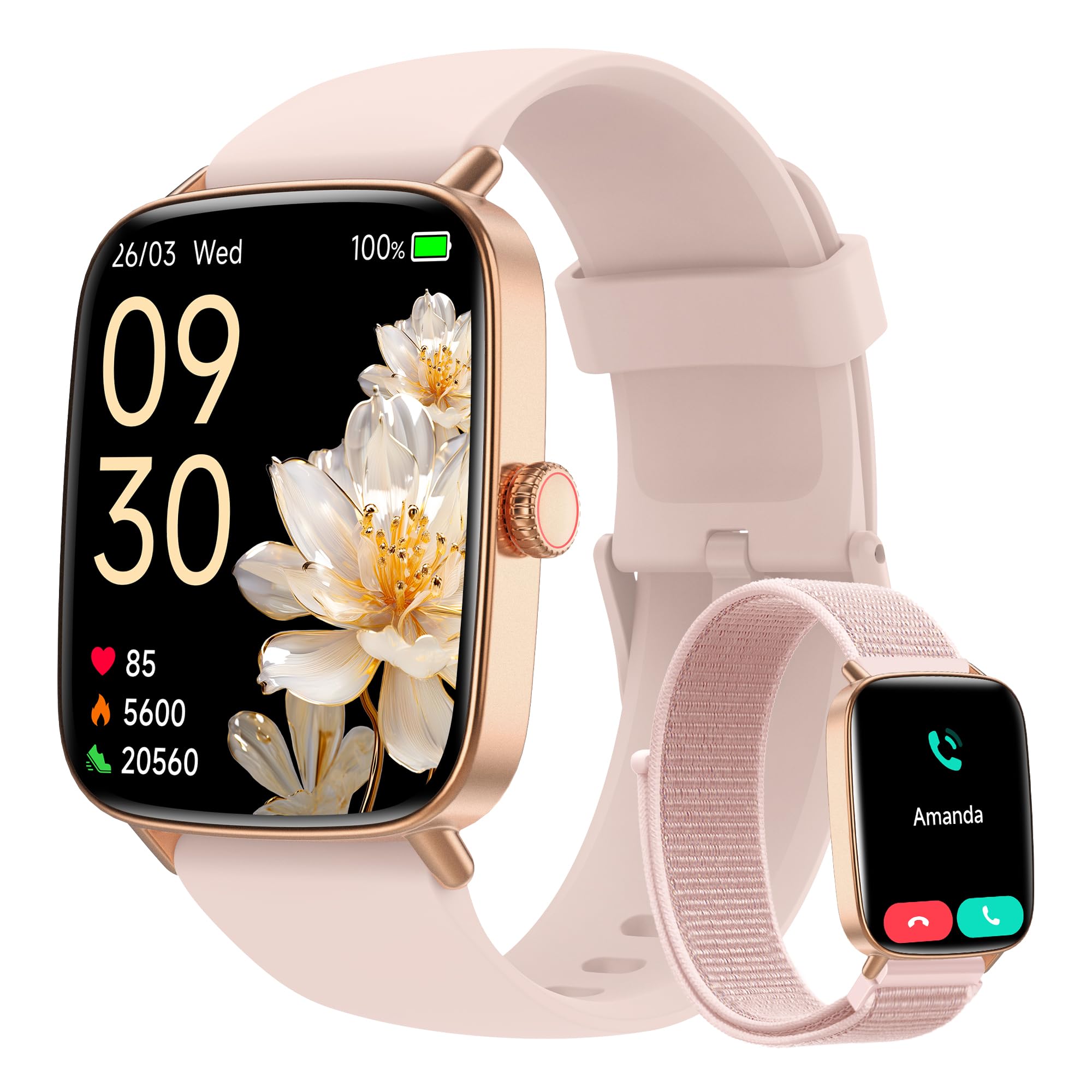 Smartwatch Damen, 1.85