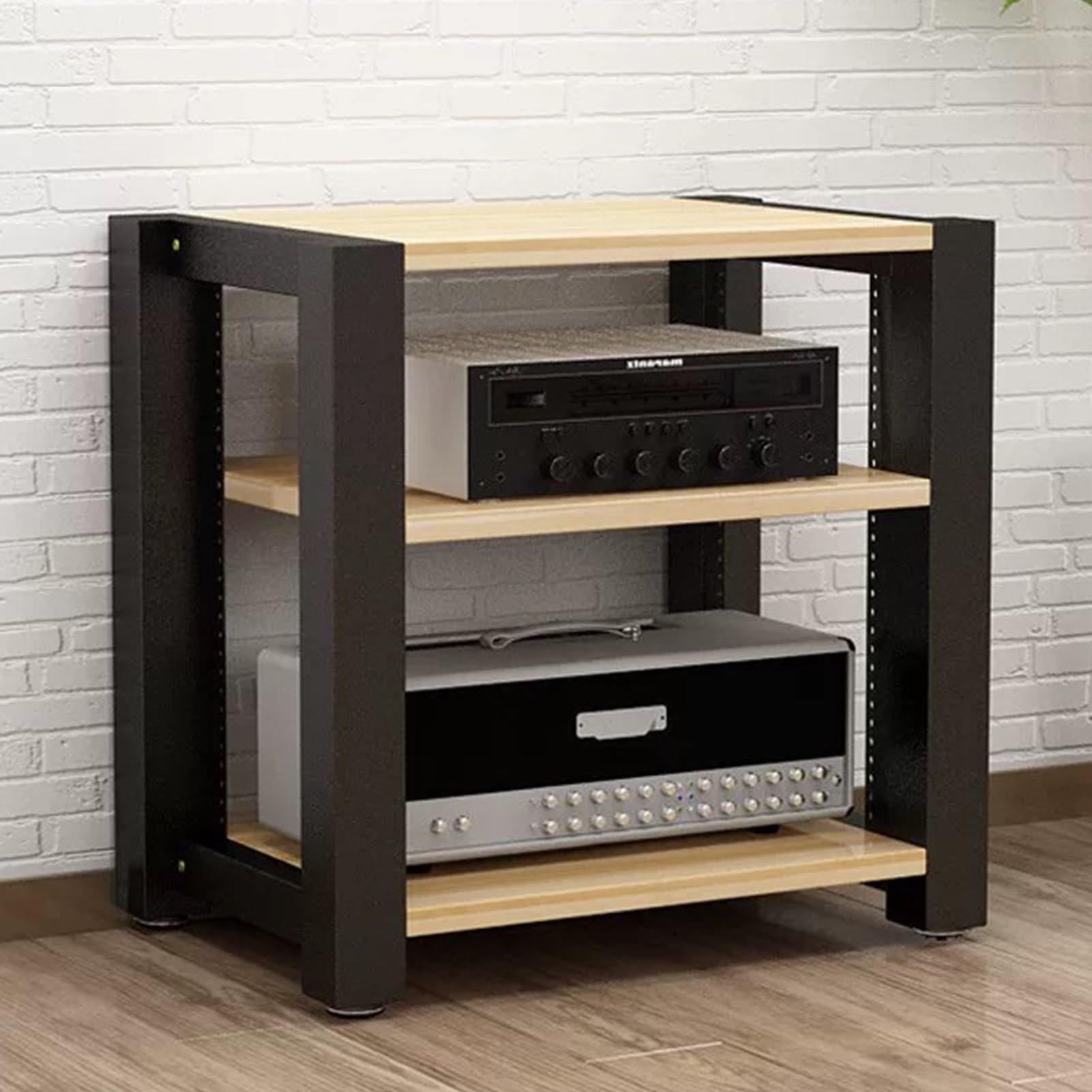 Soporte de suelo extraíble y ajustable de 23.6x23.6 para gabinete de audio HiFi