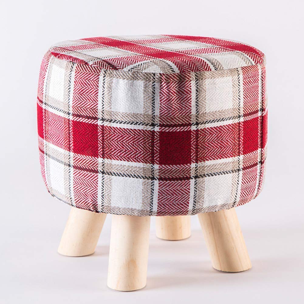 Pouf repose-pieds en lin pour fauteuil de salon et chaise de bureau à domicile