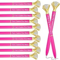 Vista 60 de Bolígrafos de diamantes con cristal personalizado dorado personalizado con nombre grabado a granel bolígrafos de metal personalizados bolígrafos