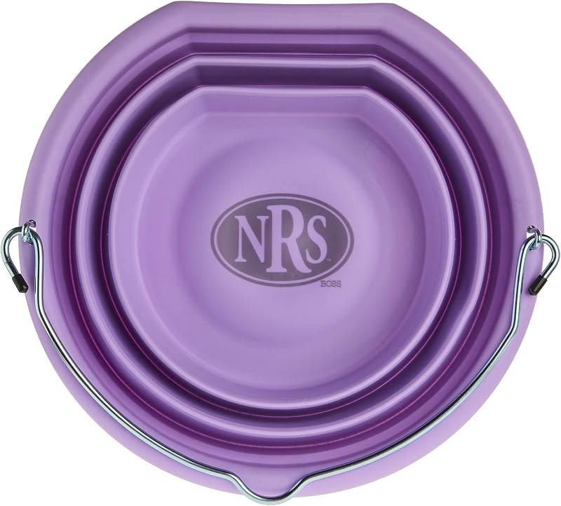 Balde Dobrável para Cavalos Boss Equine Products Lavender BOSS-BUCKET