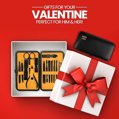 Miniatura 2 de Utopia Care Kit de manicura para mujeres y hombres, juego de manicura con cortaúñas, kit de uñas incluye cortaúñas y pies, kit de pedicura de 16