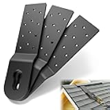 Gadgetzan Heavy Duty Roof Safety Anchor,Roof Anchors For Fall Protection Connects To Wood Surfaces,Permanent Roof Anchor Use With Roofing Harness, Safety Ropes And Other Roof Safety Equipment(3 Pcs)