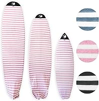 Vista 10 de Funda de calcetín para tabla de surf y funda para tabla de paddleboard Surf Squared - Bolsa protectora elástica ligera para tabla de surf