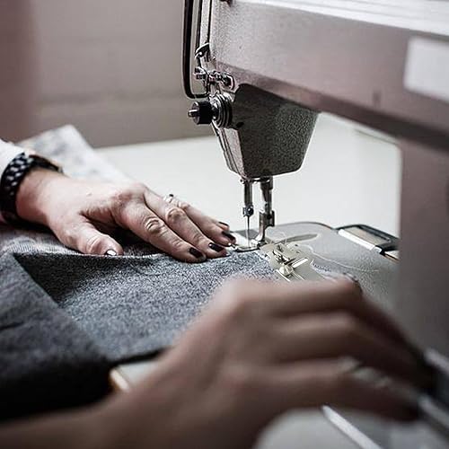 Miniatura 7 de Pie prensatelas para máquina de coser, Pie de máquina de coser a presión, Accesorios para máquinas de coser de acero inoxidable, Guía de costura