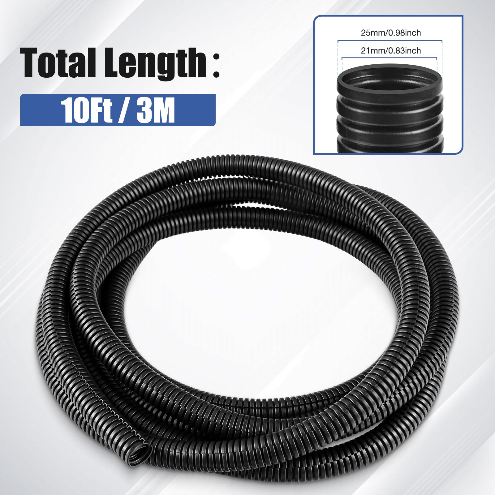 Cable Management Sleeve, 25mm Cables Tidy - Image 2
