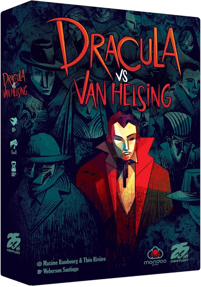 Créateur indie affirme que c'est le premier jeu au monde créé entièrement avec l'IA 6 71UfQj6WEUL. AC SX679 25th Century Games Dracula vs Van Helsing – Intense 2-Player Strategy Duel Card and Board Game, Gothic Horror Theme, for Ages 10+ and 2 Players