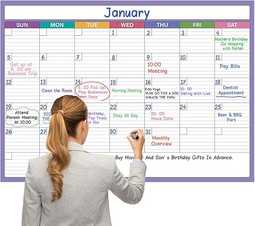 Calendario de pared 2024-2025, calendario 2024-2025, julio 2024 - diciembre 2025, 14.8 x 11.6 pulgadas, calendario de 18 meses, encuadernación de