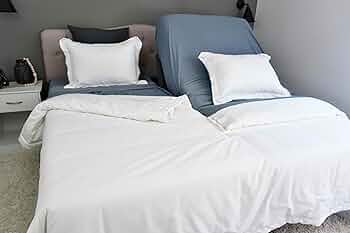 Amazon.com: dual Duvet Button-Down | Split Comforter (Chic