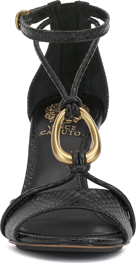 アリアナ　フット Amazon.com | Vince Camuto Women's Alinna Heeled Sandal, Black