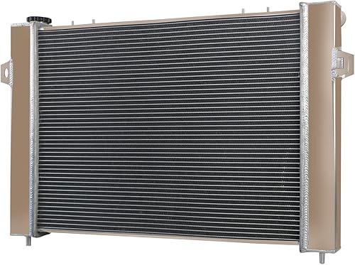 Miniatura 4 de Radiador de aluminio completo de 3 filas para Jeep Grand Cherokee 1993-1997 5.2L V8, Grand Wagoneer 1993 5.2L AA5052 Radiador de aluminio 1994 1995