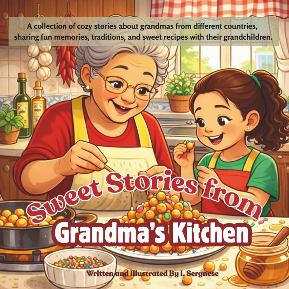 Sweet Stories from Grandma's Kitchen: A collection of cozy stories about grandmas from different countries, sharing fun memories, traditions, and sweet recipes with their grandchildren.