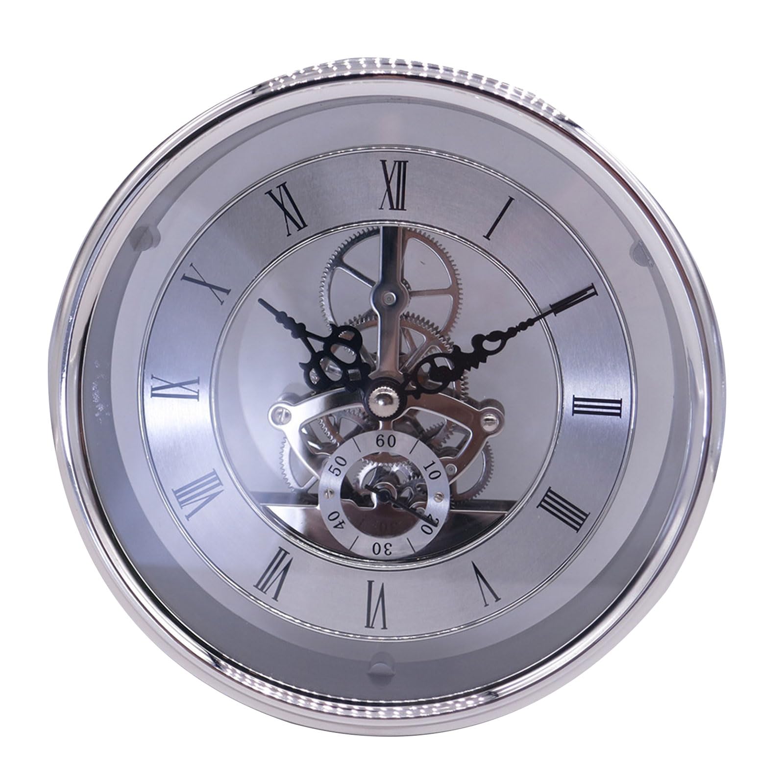 Horloge rétro en fer forgé chic pour décorer élégamment un bureau vintage