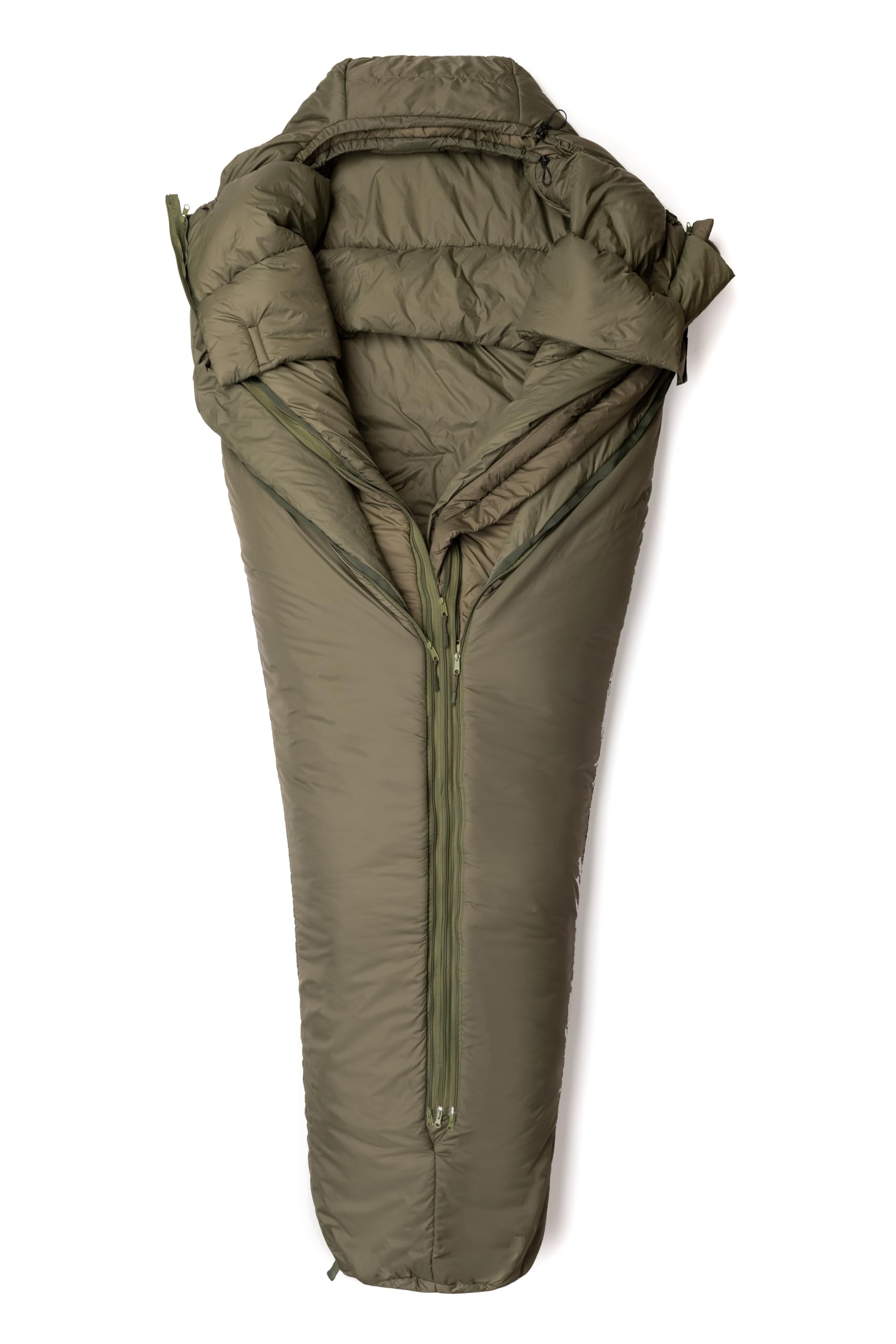 Snugpak Special Forces System WGTE Schlafsack für extreme Temperaturen, modulares Design, hergestellt in Großbritannien, -20 °C, leicht, langlebig, Schlafsack, Duo mit Kompressionssack