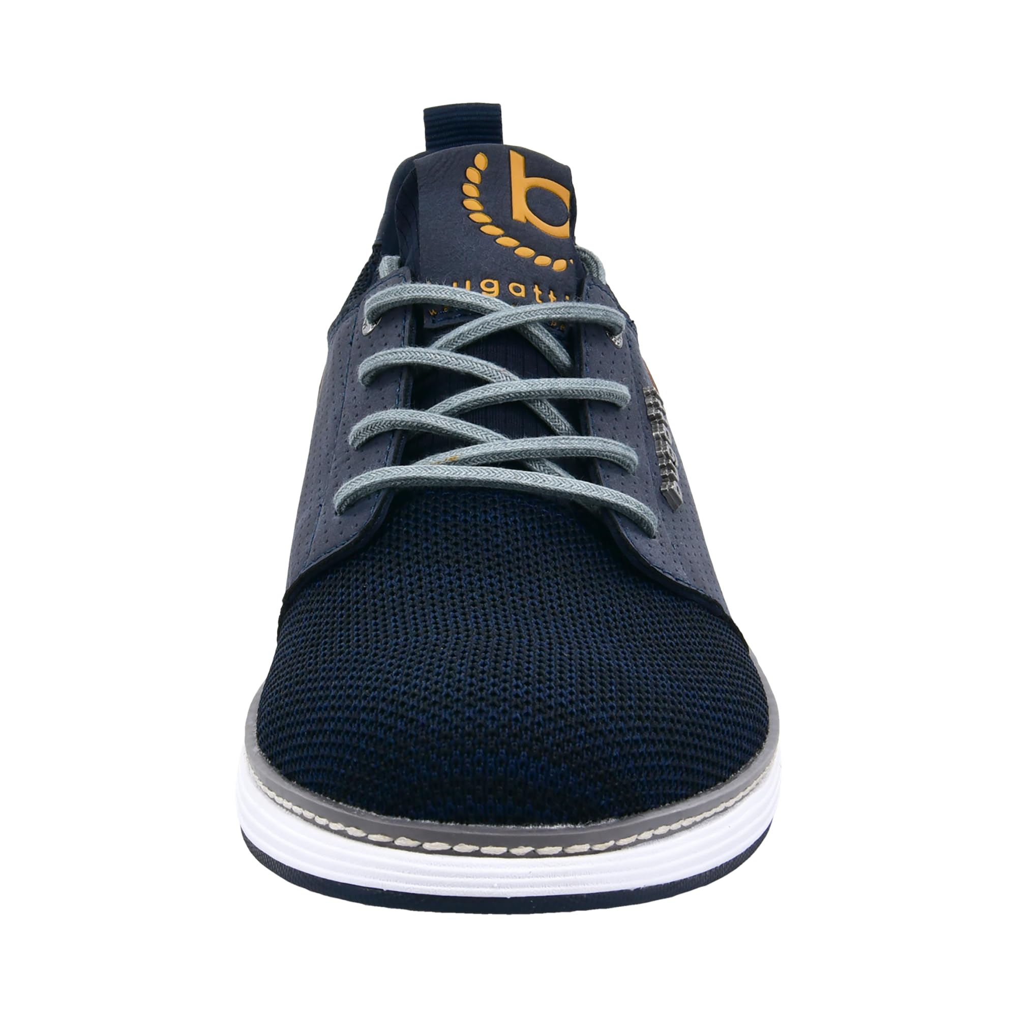 bugatti man Herren sportliche Schnürer, Männer Schnürhalbschuhe, Wechselfußbett