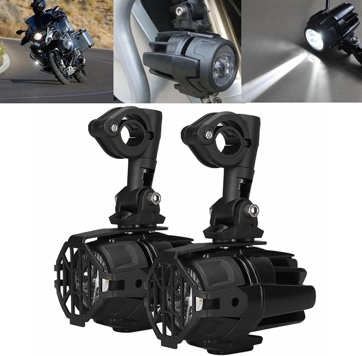 Fit For BMW R1200GS Adventure LC 2014-2016 Motorcycle Fog Light Auxiliary Lights 40W 6000K Upgrade Brighter Lamp(Only light)