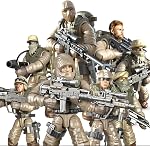8 PCS Block City Policeman Action Mini-figures Accessoires d'armes militaires multiples SWAT Modèle Équipement militaire Figures Assemblage Construction Jouets Parti Favoris Cadeau pour les garçons