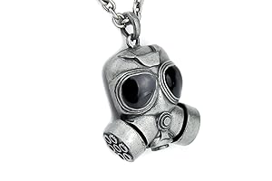 Gas Mask Necklace: Wear the Symbol of Safety and Edge