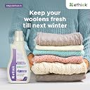 Ethiek Liquid Detergent for Silk, Wool & Delicate Clothes | Zero-Enzyme Gentle Formula | Safe for Sarees, Lingerie & Premium Fabrics | Front Load, Top Load & Hand Wash | 500 ml gallery image