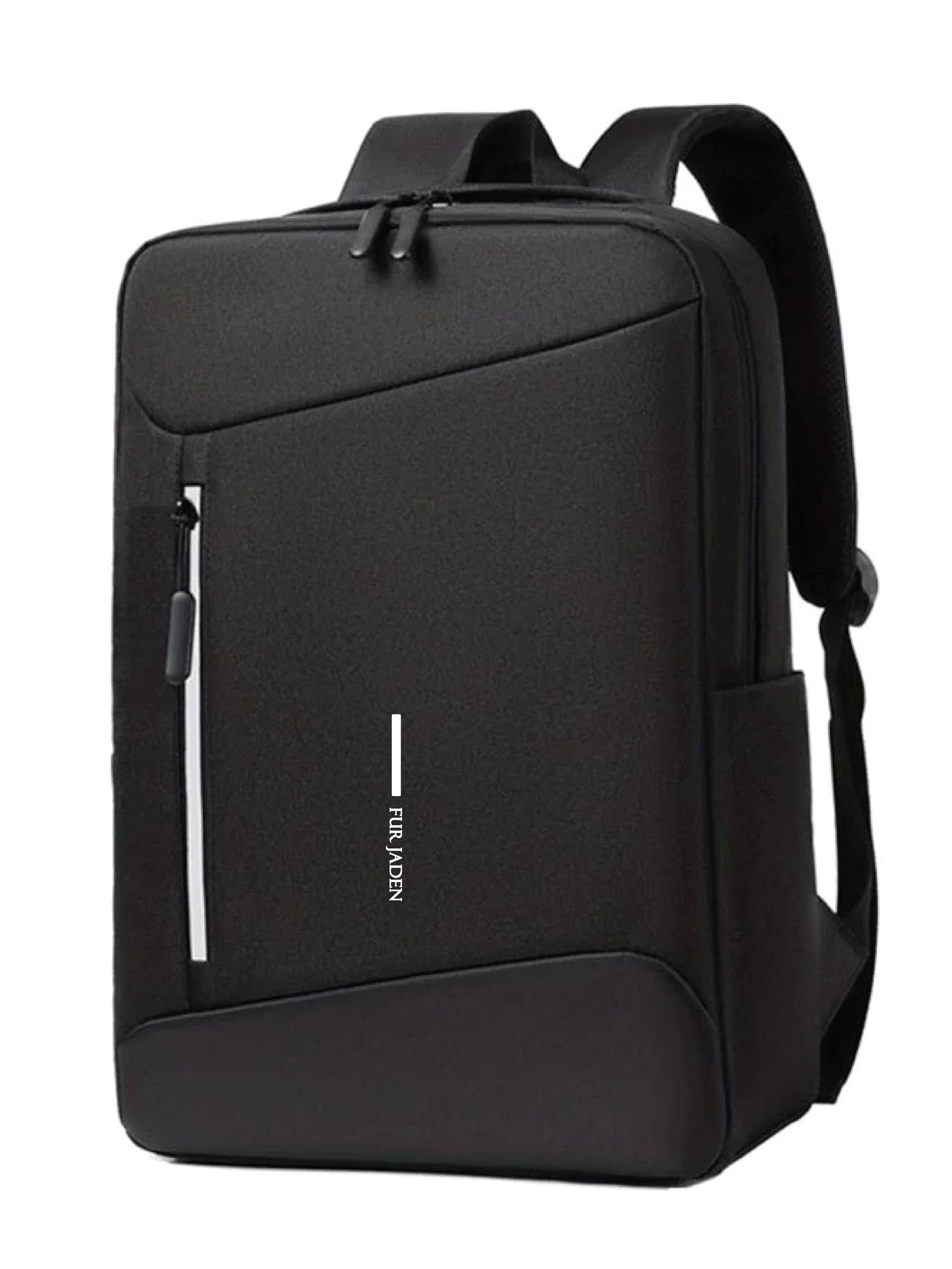 Anti Theft Number Lock Backpack Bag with 15.6 Inch Laptop Compartment, Organizer Pocket for Men Women Boys Girls (Black)-image-38