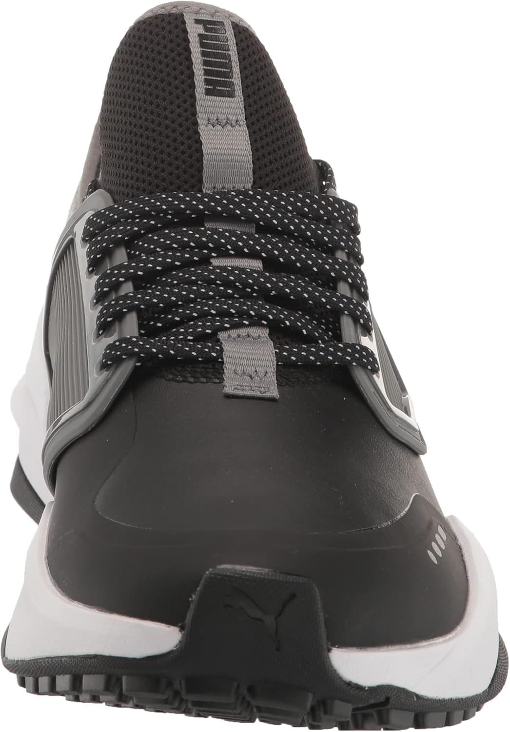 Puma Golf Men's Gs.One Golf Shoe, Puma Black-Quiet Shade-Puma Black, 12.5M