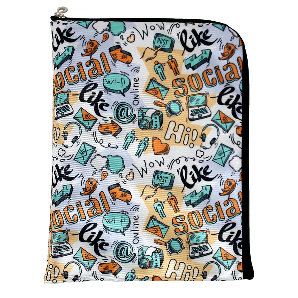 The Rosette Imprint Tablet Sleeve, Tablet Cover, Tablet Case, Ipad Sleeve, Ipad case (Washable) - Doodles (B09RK8T7XF) Amazon Price History, Amazon Price Tracker