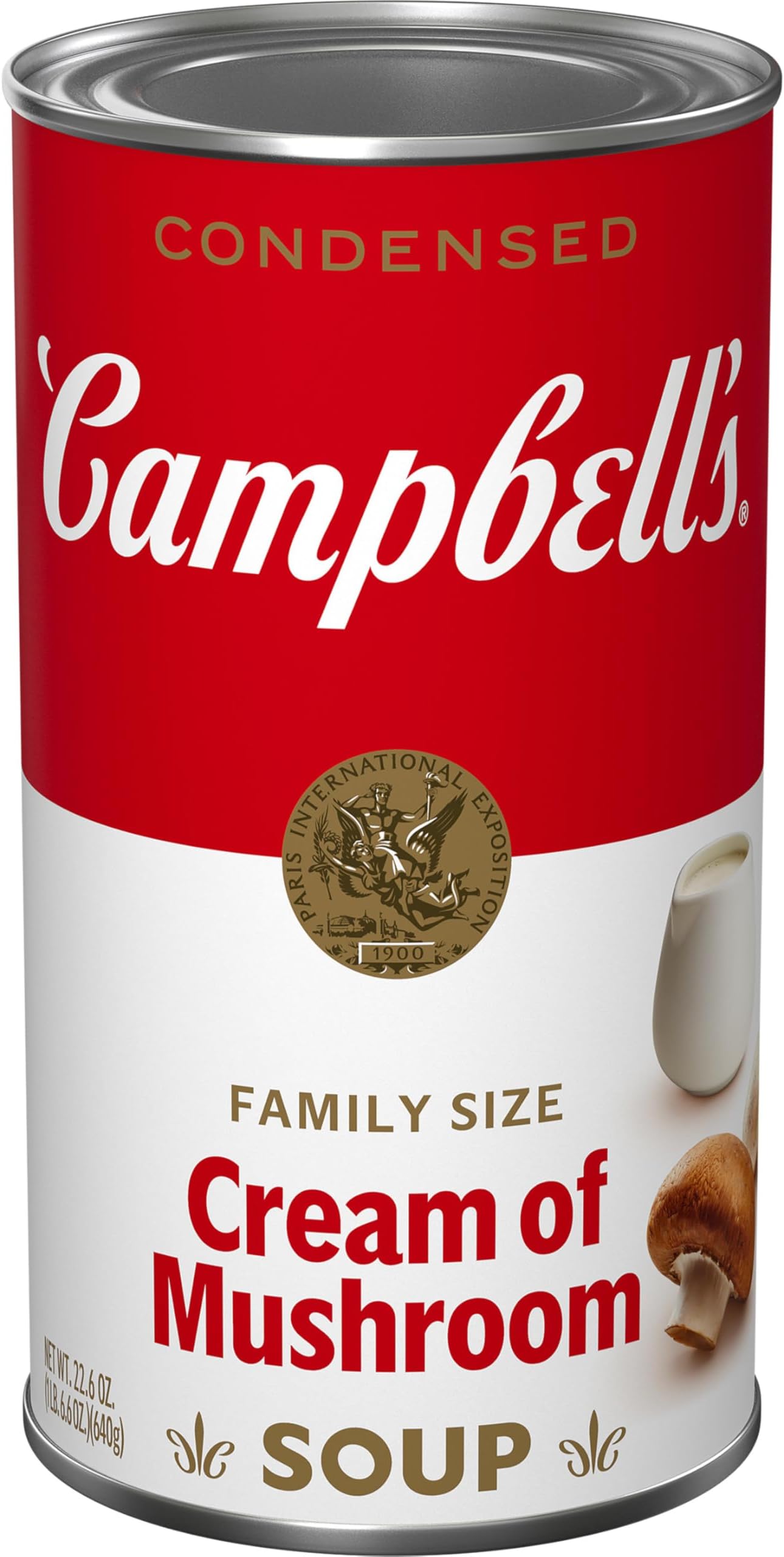 Condensed Cream of Mushroom Soup, 22.6 oz Can
